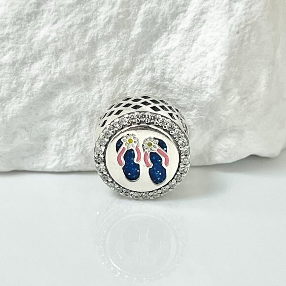 Pandora Jewelry - Pandora Sarasota, Florida Exclusive Bead Charm S925 Silver Charm